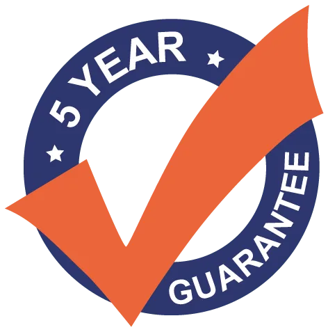 5 year guarantee