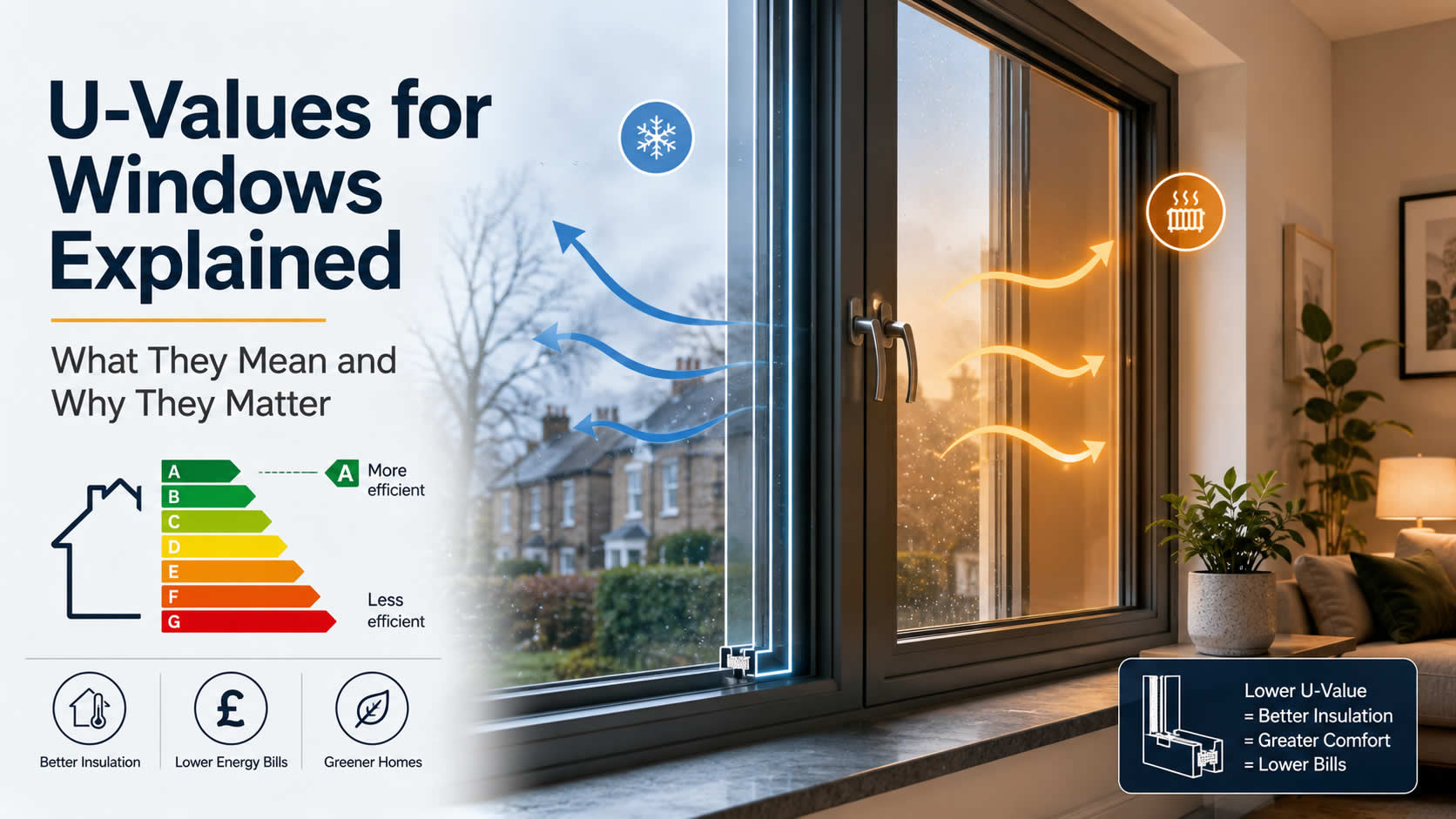 U-Values for Windows Explained: What They Mean and Why They Matter U-Values for Windows Explained: What They Mean and Why They Matter